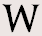 W